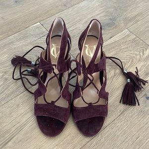 Vince camuto tie up heel sandals!